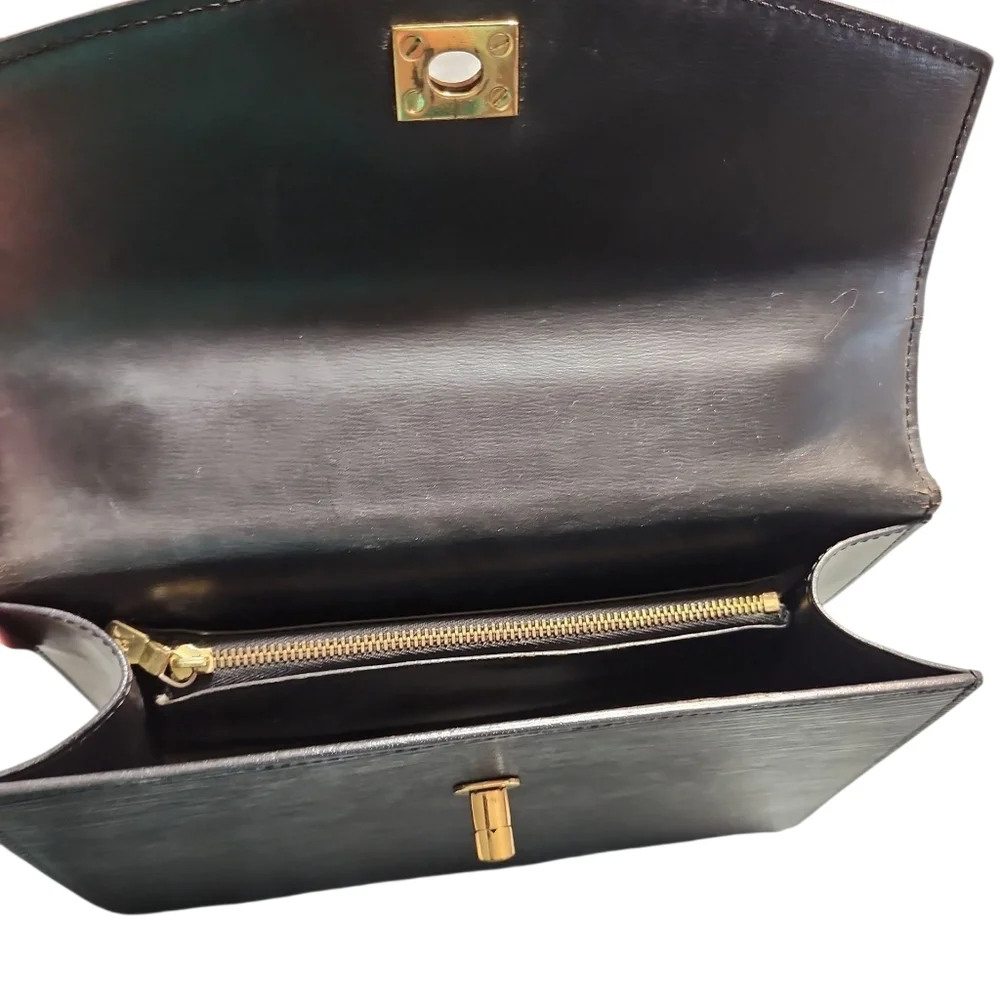 Louis Vuittion Black Epi Malesherbes Bag M10994 - Picture 10 of 14